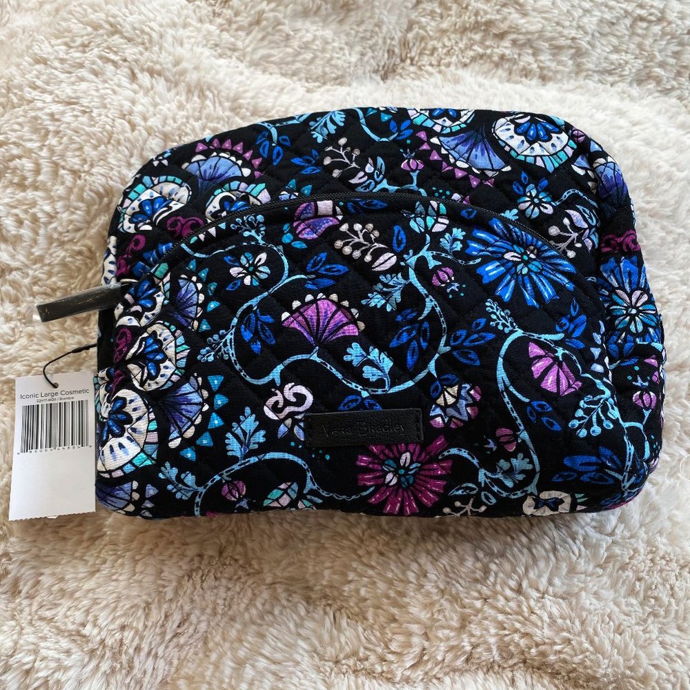 Vera Bradley Iconic Large Cosmetic Bag